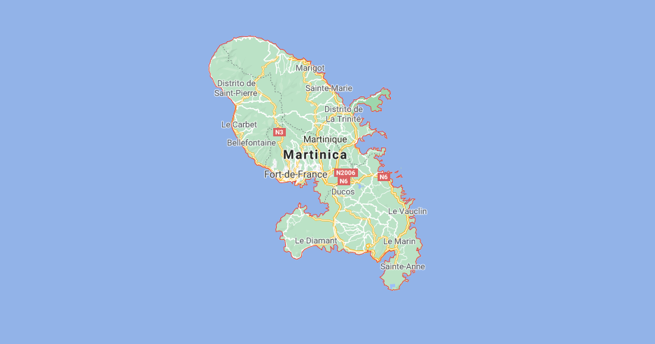 ¿Cuál es la capital de la Martinique