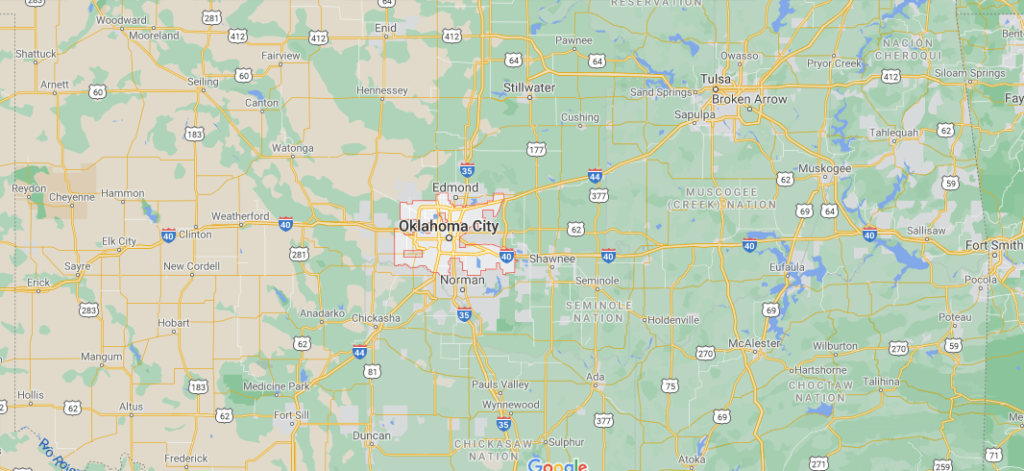 ¿Cuál es la capital del estado de Oklahoma