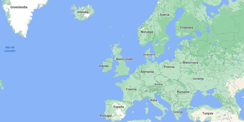 ¿Cuáles son los países que están en Europa