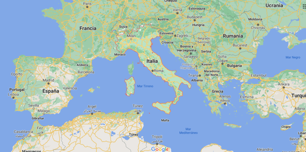 ¿Cuántos y cuáles son los estados de Italia