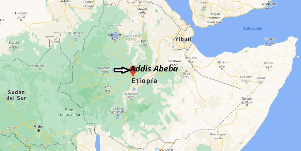 ¿Dónde está Addis Abeba