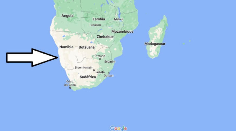 ¿Dónde está África meridional