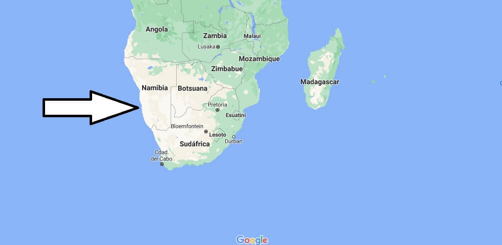 ¿Dónde está África meridional