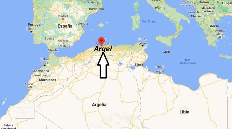 ¿Dónde está Argel