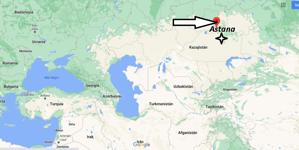¿Dónde está Astana