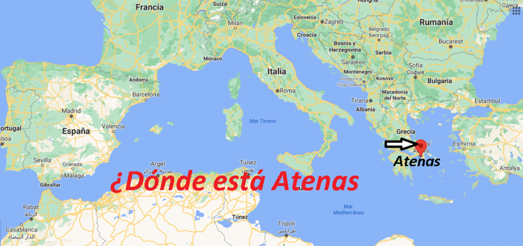 ¿Dónde está Atenas