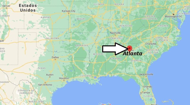 ¿Dónde está Atlanta