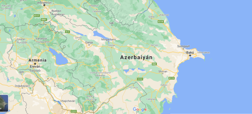 ¿Dónde está Azerbaiján