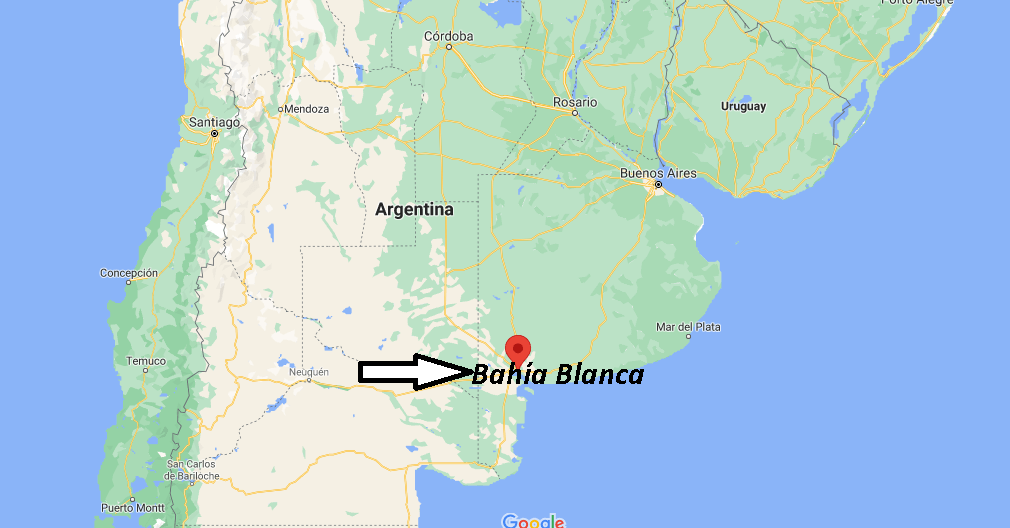 ¿Dónde está Bahía Blanca