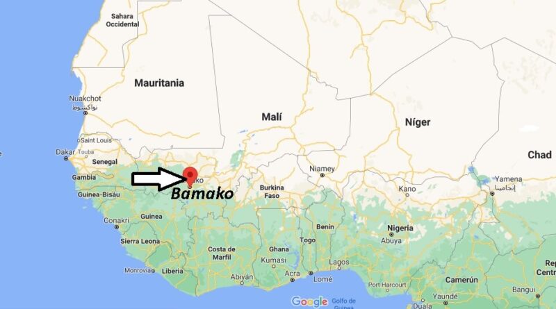 ¿Dónde está Bamako