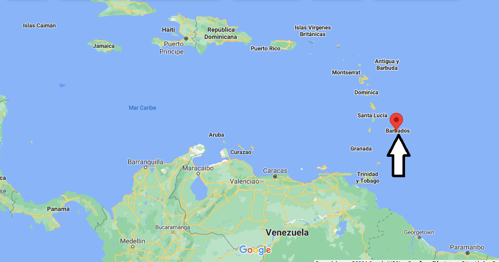 ¿Dónde está Barbados