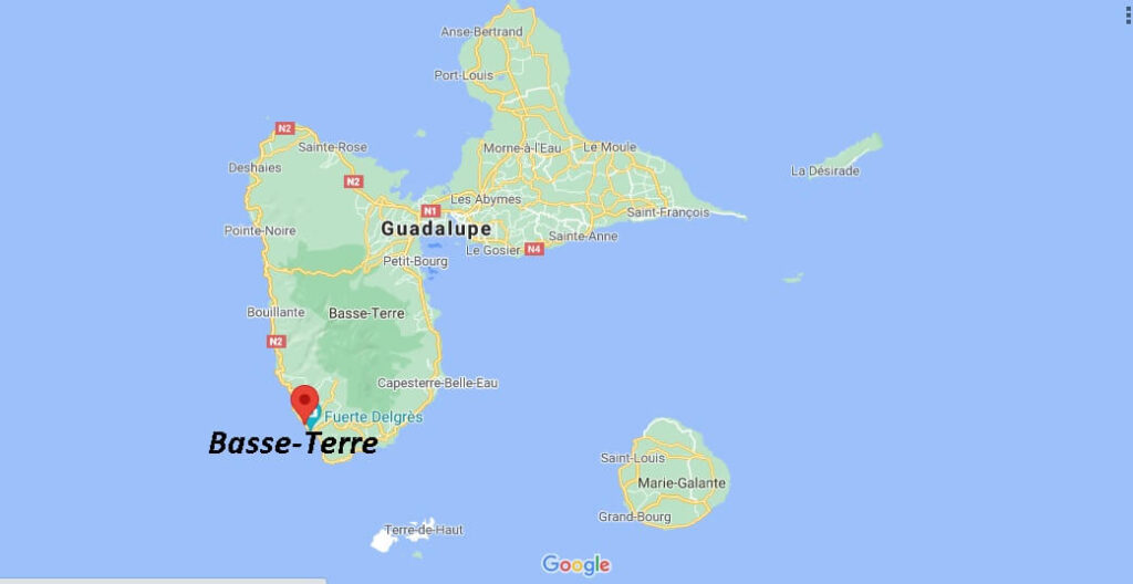 ¿Dónde está Basse-Terre