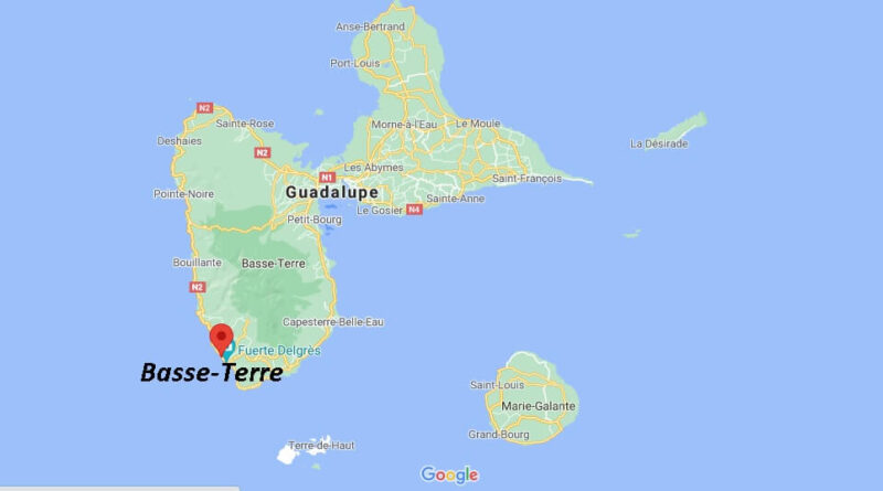 ¿Dónde está Basse-Terre
