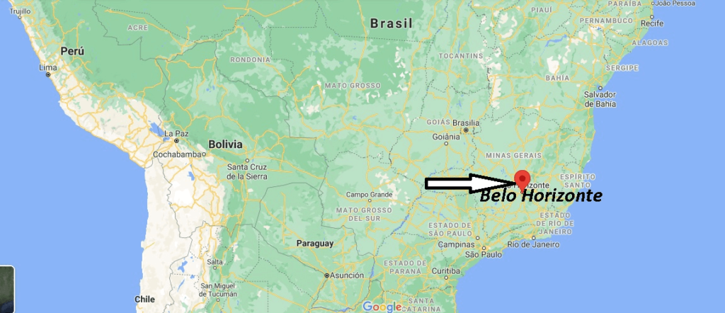 ¿Dónde está Belo Horizonte