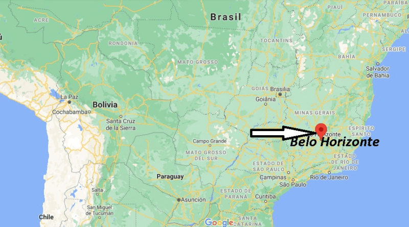 ¿Dónde está Belo Horizonte