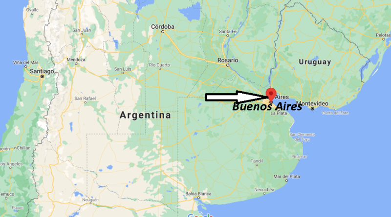 ¿Dónde está Buenos Aires