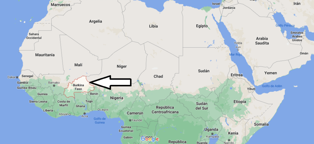 ¿Dónde está Burkina Faso