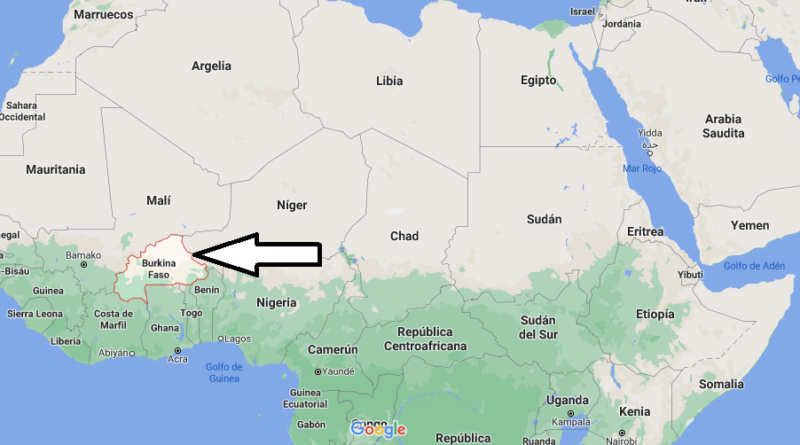 ¿Dónde está Burkina Faso