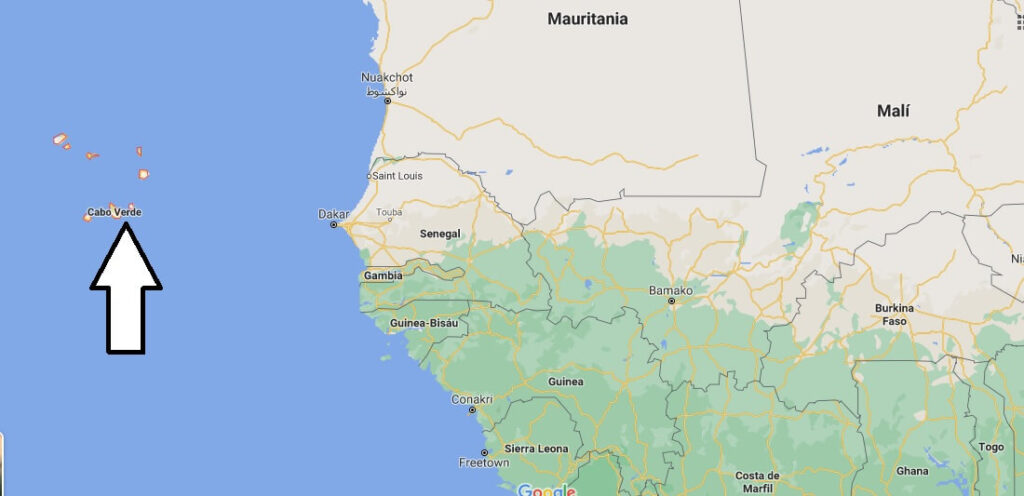 ¿Dónde está Cabo Verde