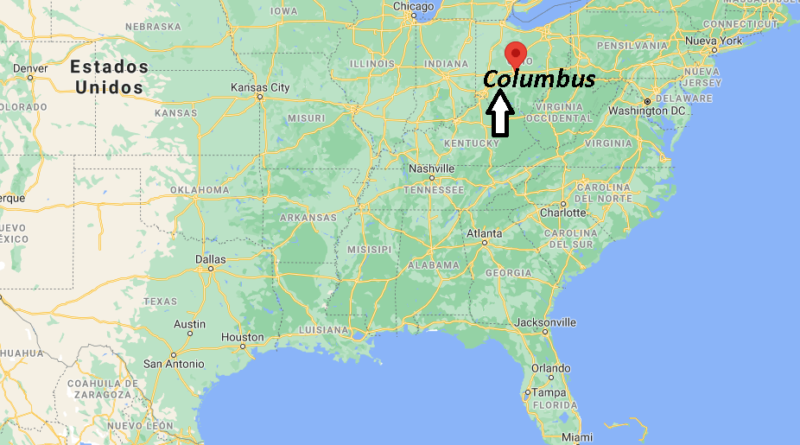 ¿Dónde está Columbus, Ohio