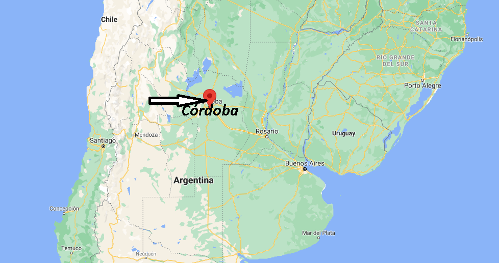 ¿Dónde está Córdoba Argentina