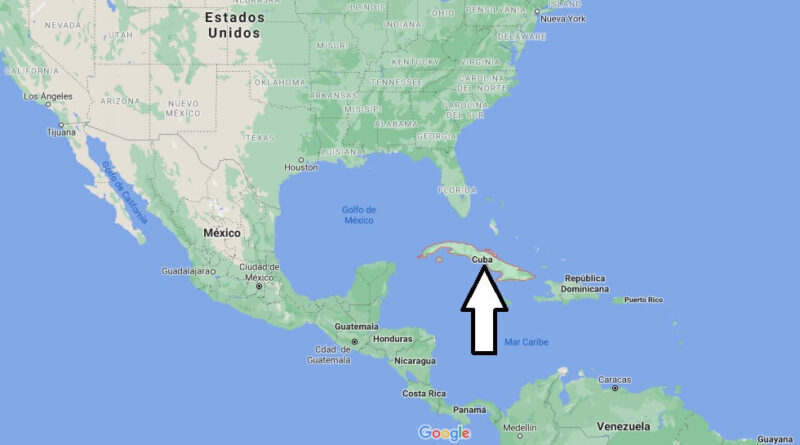 ¿Dónde está Cuba
