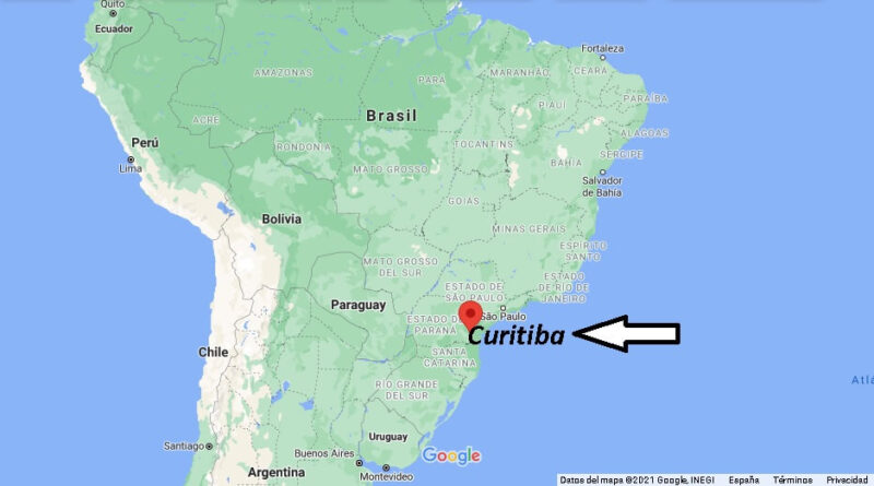 ¿Dónde está Curitiba