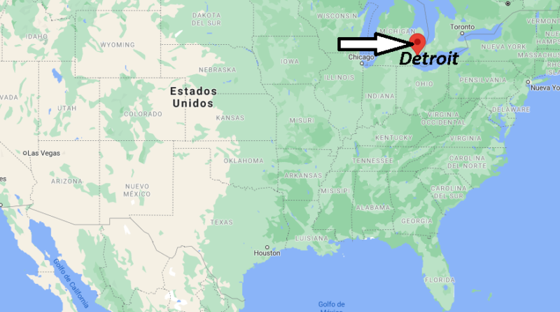 ¿Dónde está Detroit