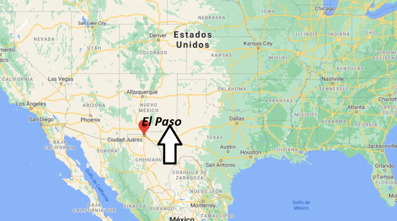 ¿Dónde está El Paso