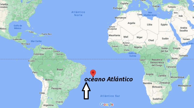 ¿Dónde está El océano Atlántico