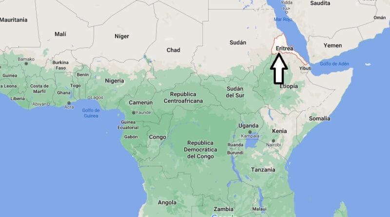 ¿Dónde está Eritrea
