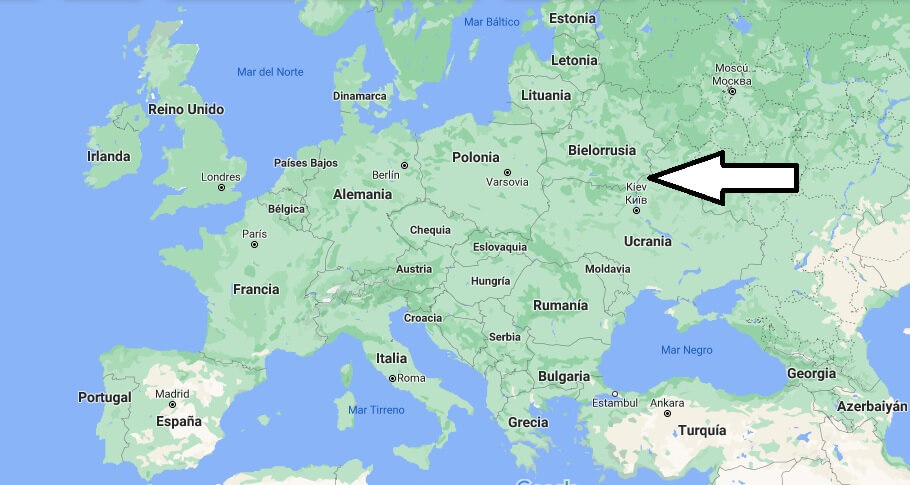¿Dónde está Europa Oriental