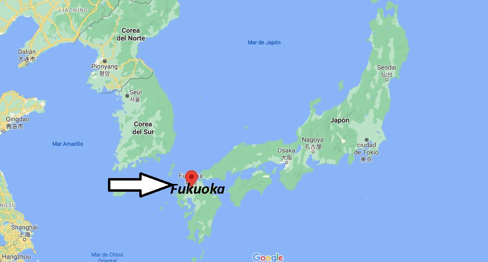 ¿Dónde está Fukuoka