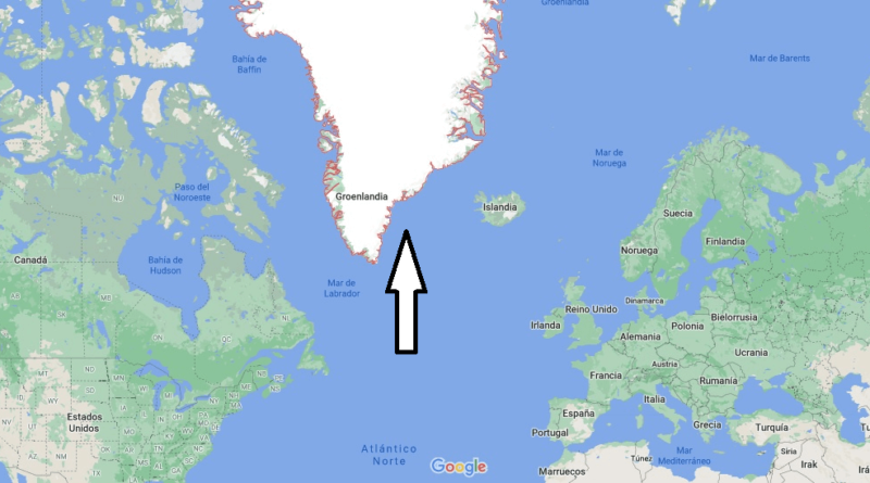 ¿Dónde está Greenland