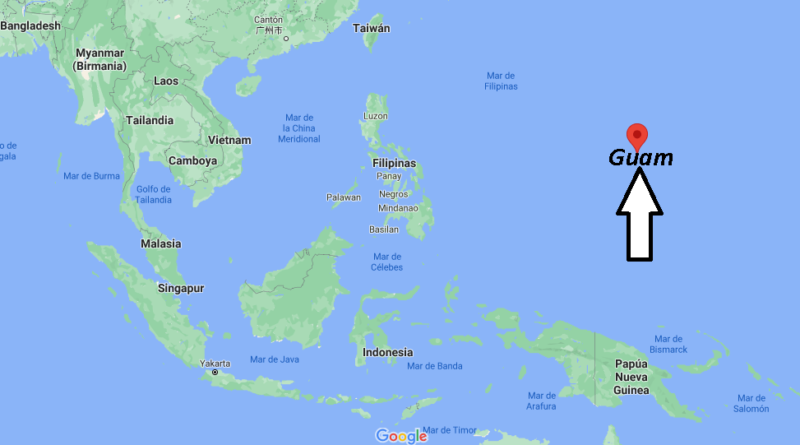 ¿Dónde está Guam