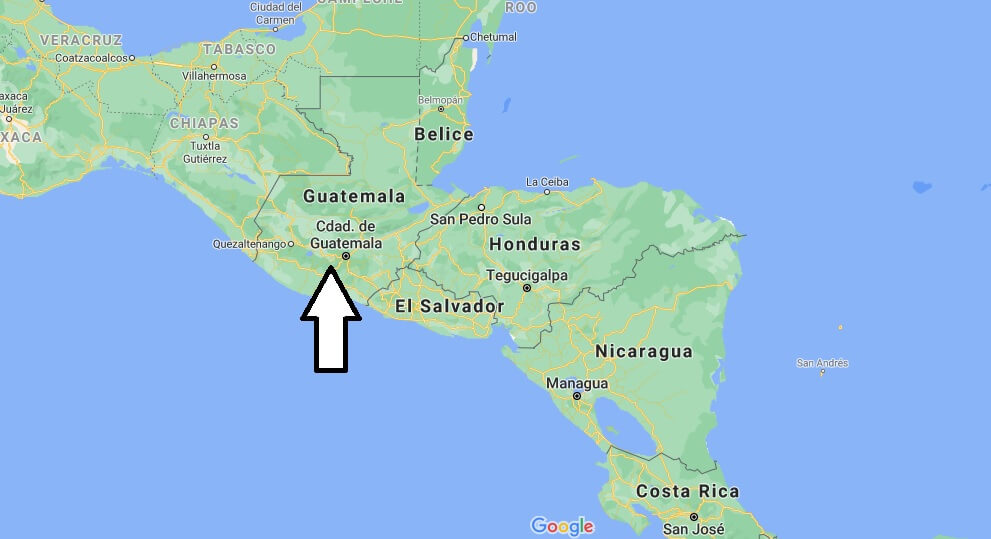 ¿Dónde está Guatemala