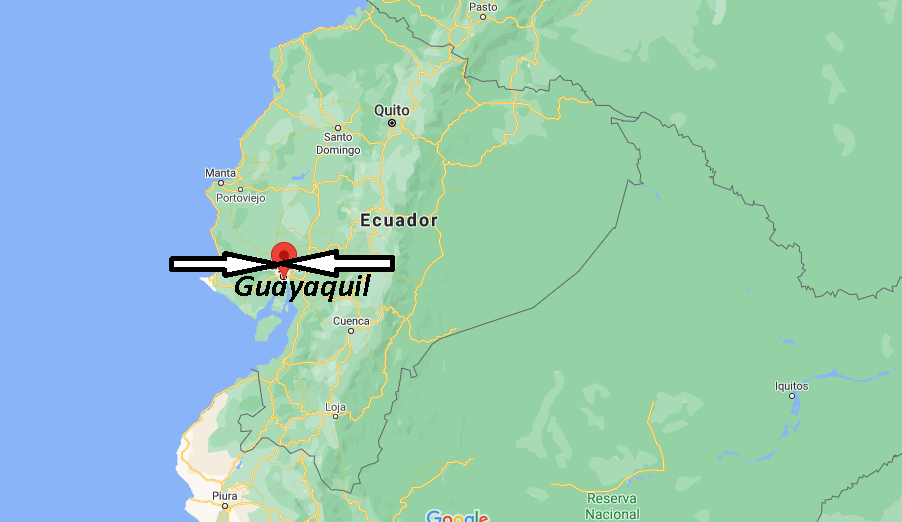 ¿Dónde está Guayaquil