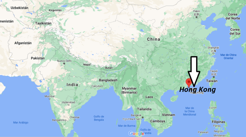 ¿Dónde está Hong Kong