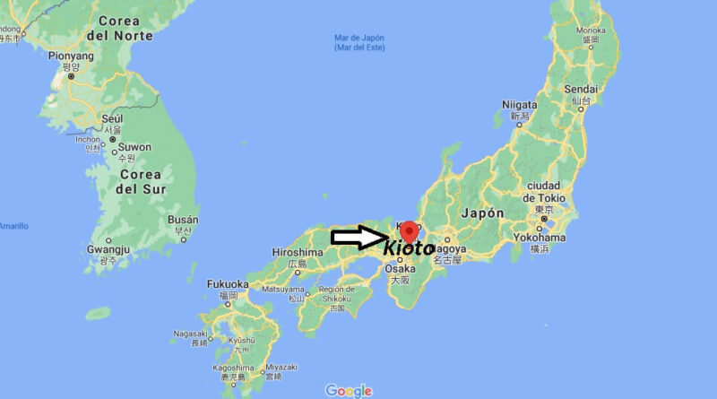 ¿Dónde está Kioto