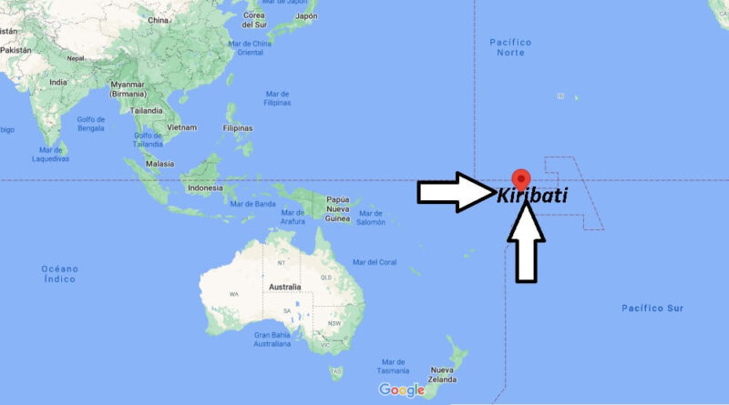¿Dónde está Kiribati