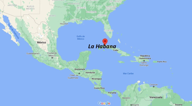 ¿Dónde está La Habana