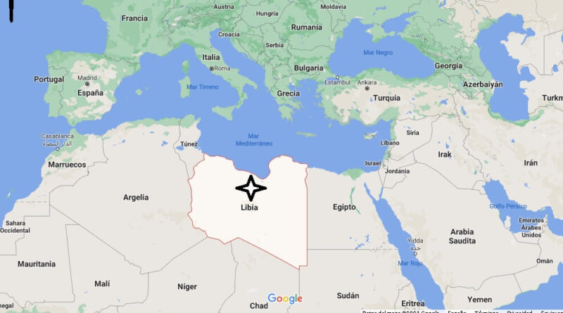 ¿Dónde está Libia