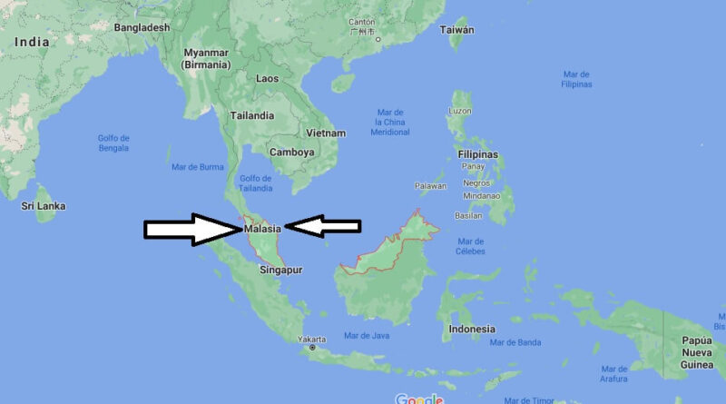 ¿Dónde está Malasia
