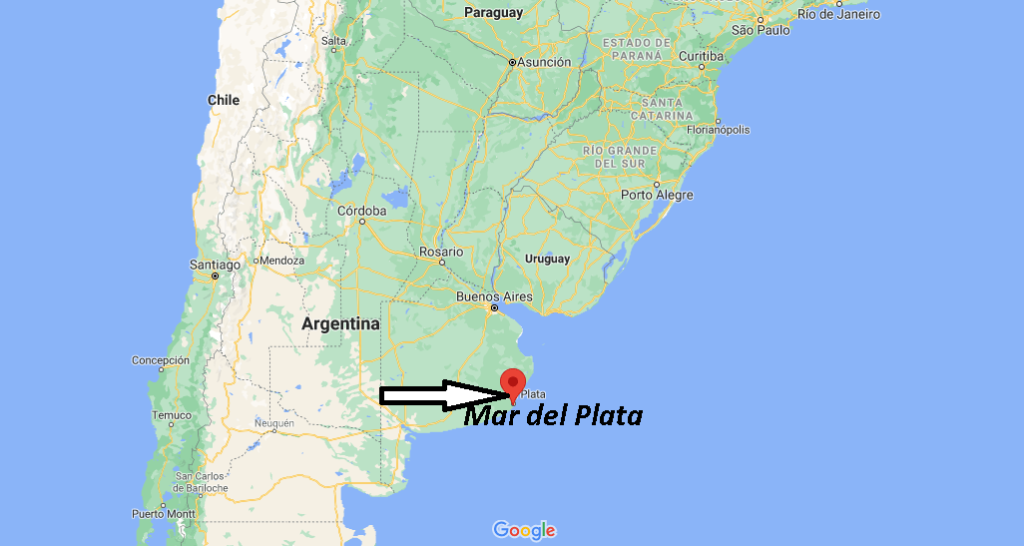 ¿Dónde está Mar del Plata