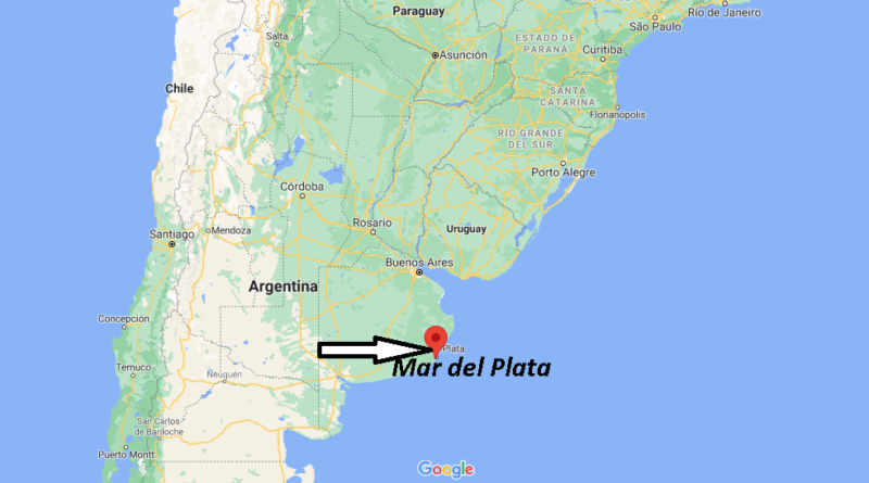 ¿Dónde está Mar del Plata