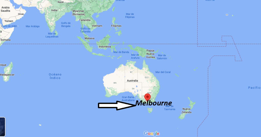 ¿Dónde está Melbourne