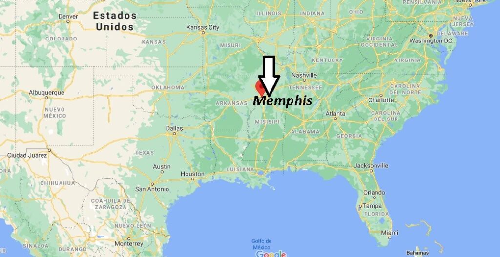 ¿Dónde está Memphis