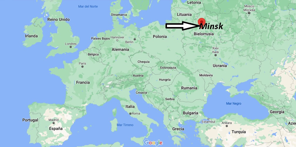 ¿Dónde está Minsk