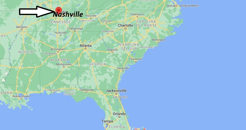 ¿Dónde está Nashville