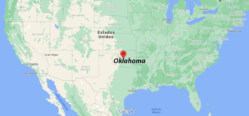 ¿Dónde está Oklahoma